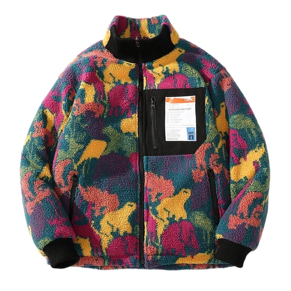 

Мужская Двухсторонняя куртка в стиле хип-хоп, с подкладкой