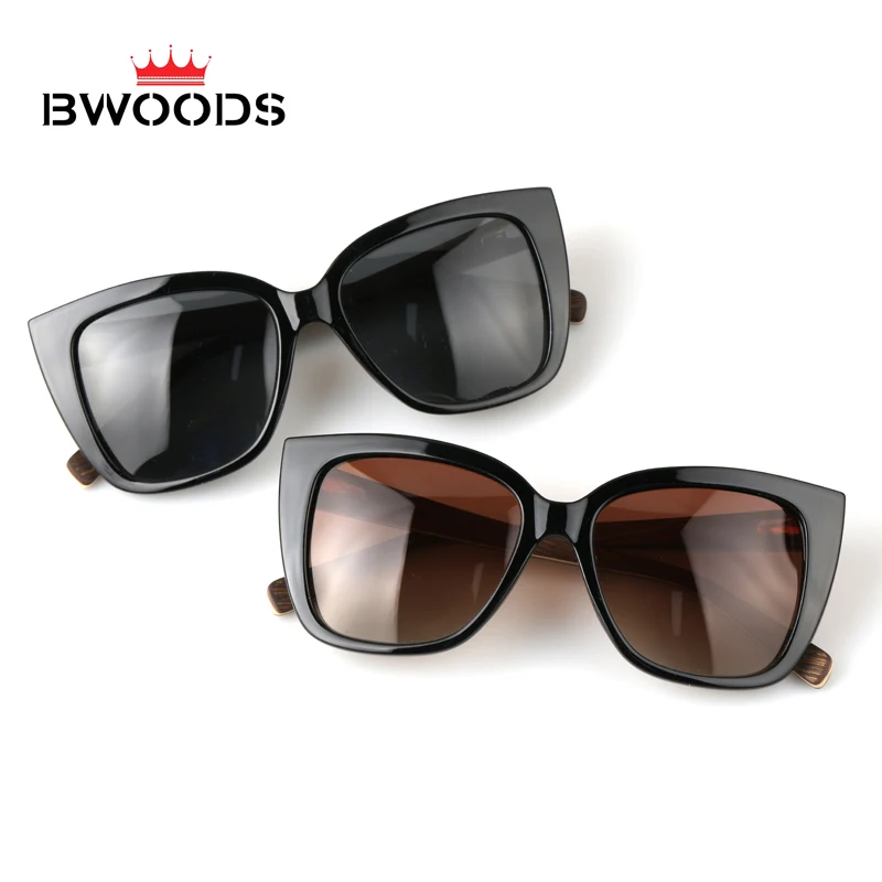 Крутые унисекс солнцезащитные очки в деревянной оправе PC Poarized Sunnies 100% UVA/UVB
