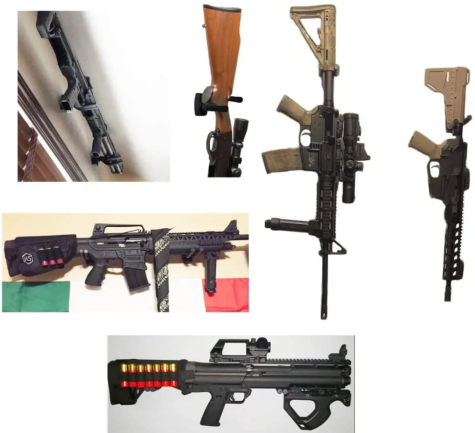 2 шт. настенные крючки-Вешалки для гитары дробовиков страйкбола | Спорт и