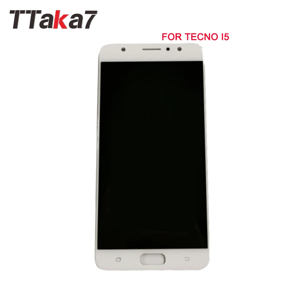 Для Tecno I5 ЖК-дисплей кодирующий преобразователь сенсорного экрана в сборе Замена