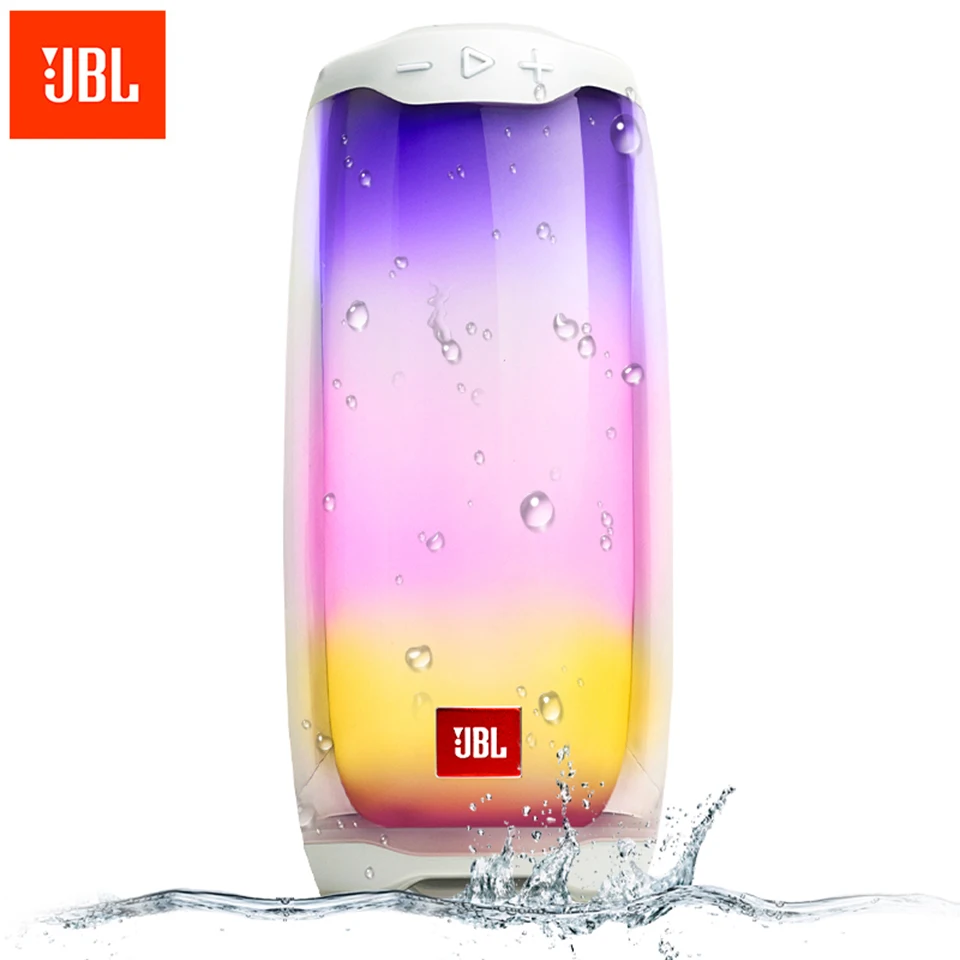 

JBL PULSE 4 Wireless Bluetooth Speaker 360-degree LED luminous full-screen light IPX7 Waterproof Partybox Portable speaker
