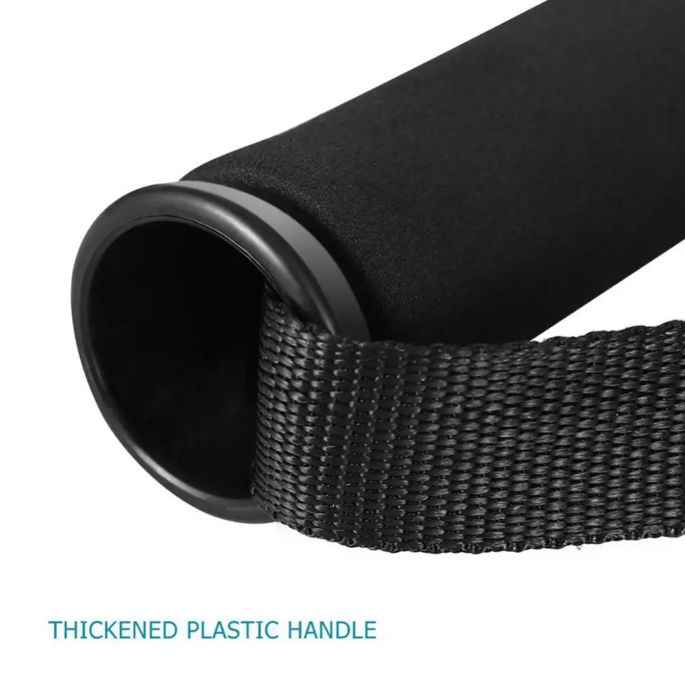 

Strength Training Body Building Fitness Accessories Elastic Band Handle