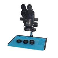 ship from spain 7x 45x binocular stereo microscope zoom with widefield optics 1x 0 5x 2 0x 0 7x objective lens glass microscopio
