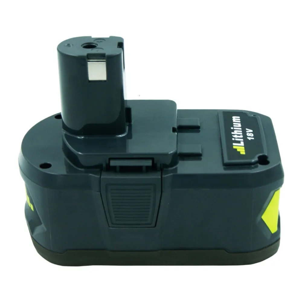 2 упаковки 18 в 5.0Ah литиевая аккумуляторная батарея для Ryobi RB18L40 RB18L50 один плюс Электроинструмент дрель батареи