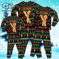 plstar cosmos 3dprinted 2021newest parent child outfit christmas family wear unique unisex funny harajuku sweatshirtpants 2