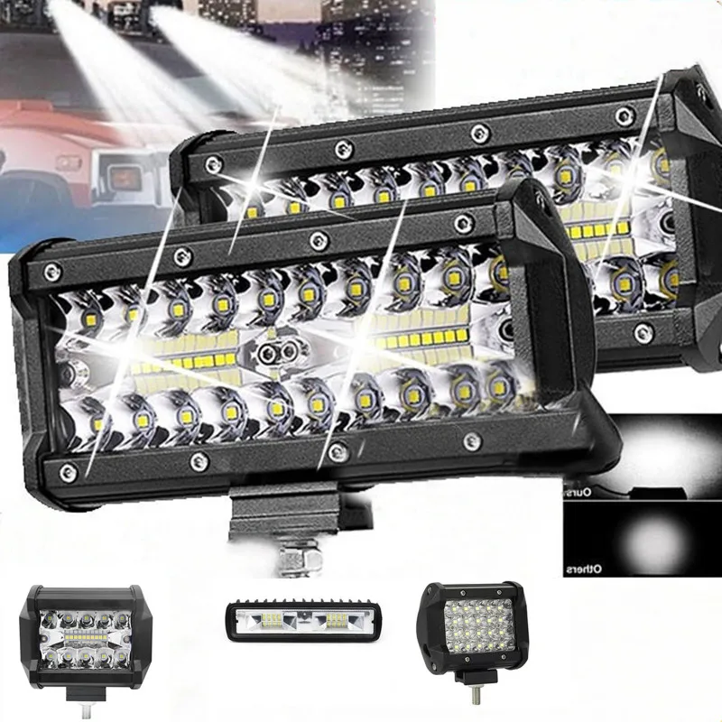 

Led Light Bar Car Led Bar 16barra Led Car Light for 4x4 Led Bar Offroad SUV ATV Tractor Boat Trucks Excavator 12V 24V Work Light