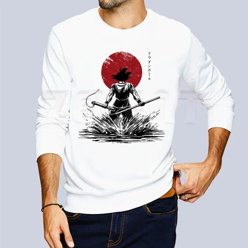 Японское аниме Dragon Ball Z Goku Super Saiyan Vegeta повседневная одежда с капюшоном однотонные толстовки с капюшоном толстовки с принтом