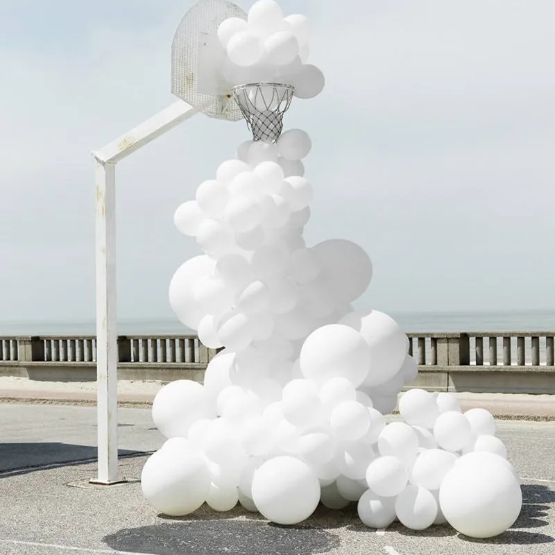 10/20/50 шт 12 дюймов белые латексные шары Свадебные украшения Globos с днем юбилея и