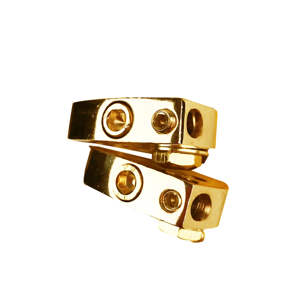 Автомобильный универсальный источник питания из чистой меди 2 шт. головка