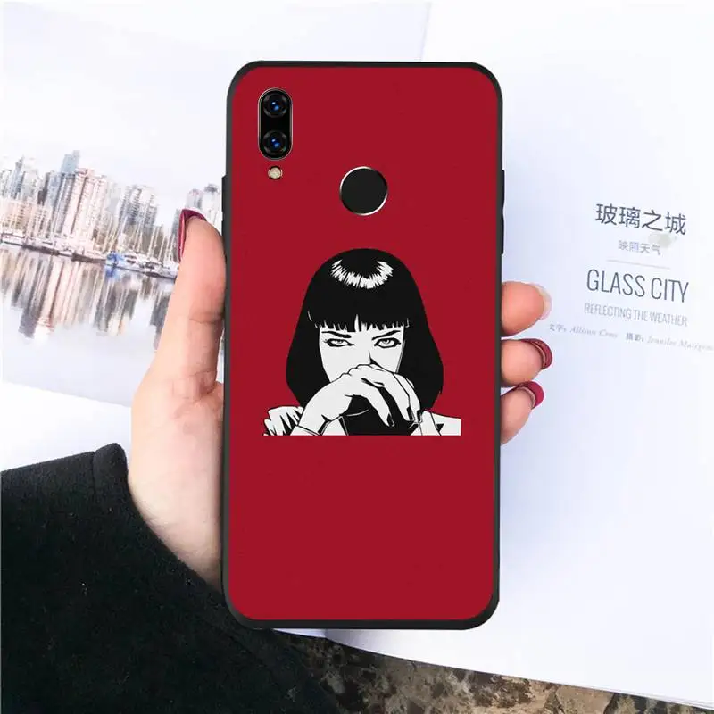 

Pulp Fiction Cannes International Palme Phone Case For huawei honor 10i 10 lite 8x 9x 20 30 v30 pro mate 20 30 40 lite pro cover