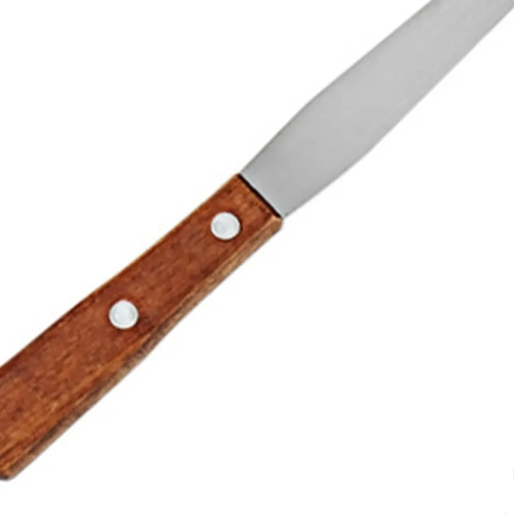 Формочки для выпекания кексов 4-дюймовый Нержавеющая сталь крема шпатель торт