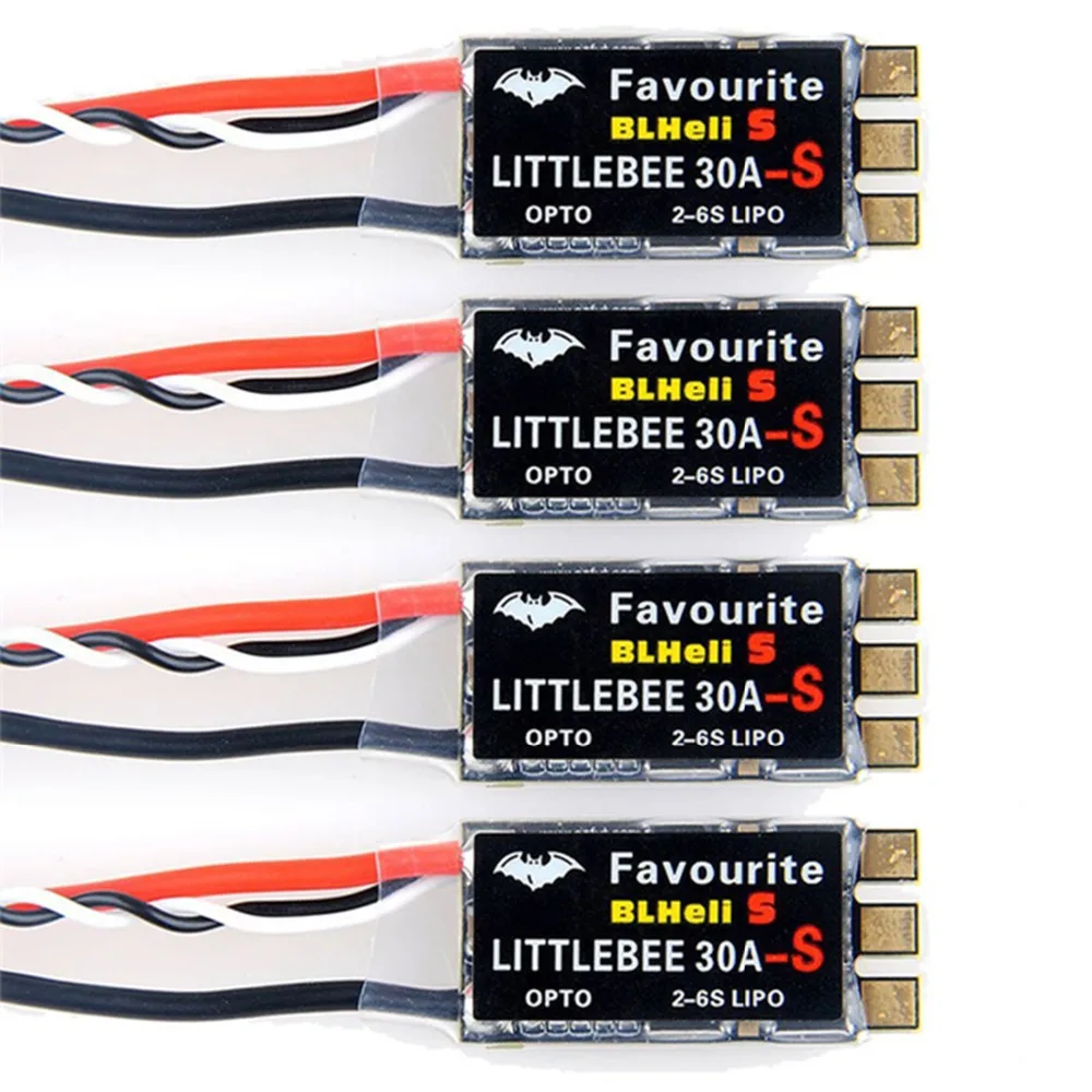Высокое качество оригинал FVT LITTLEBEE BLlheli-s пружина 30A ESC 2-6S поддерживает multishot DSHOT