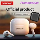 Новые оригинальные беспроводные наушники Lenovo LP40 TWS Bluetooth 5,0 двойное Стерео шумоподавление бас сенсорное управление длительный режим ожидания 230 мАч