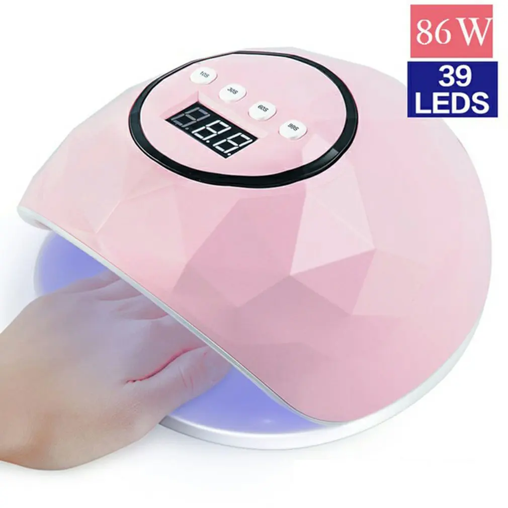 

UV LED Lamp Nail Dryer For Nail Manicure 86W LEDs Fast Drying Nail Drying Lamp Curing Light For All Gel Polish
