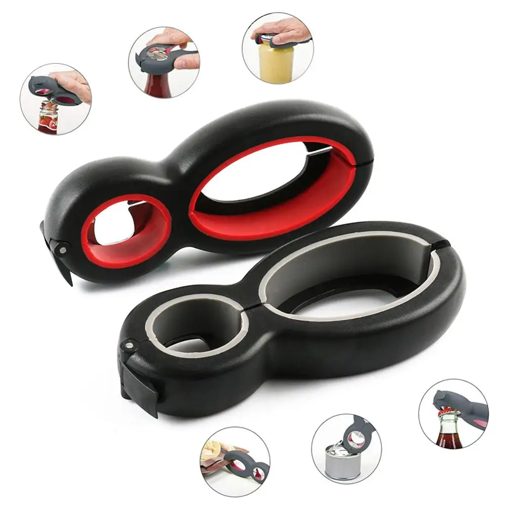 6 в 1 многофункциональная открывалка для бутылок пива|Открывалки| |