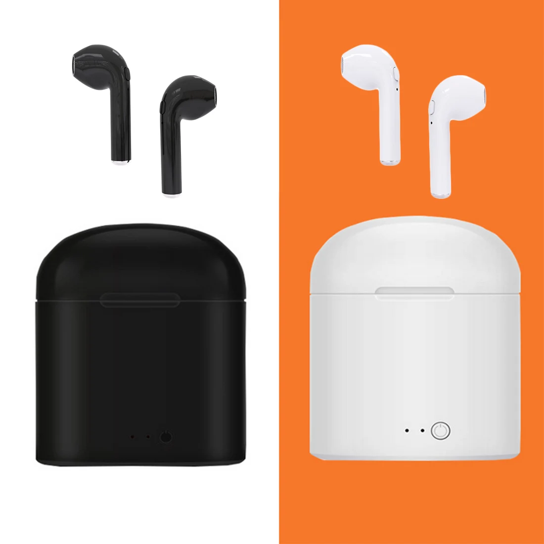 

Mini 2.4GHz bluetooth sports earphones wireless earbuds bluetooth earphones with charging case sports earphones for Iphone 7 i7S