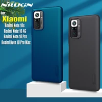 for xiaomi redmi note 10 pro 4g case nillkin frosetd matte shield hard phone back cover on redmi note10 pro max funda capa