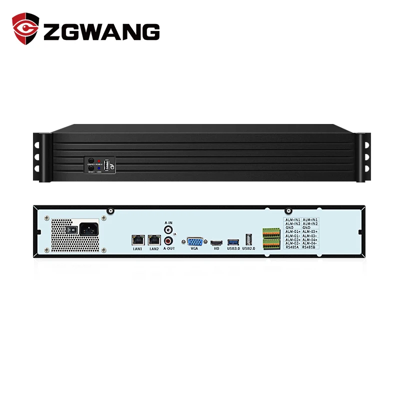 Loosafe 64/128 каналов NVR Ultra 4K H.265 сетевой видеорегистратор с распознаванием