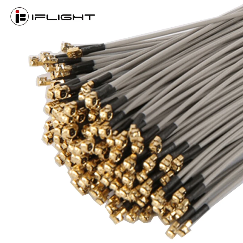 5 шт. IFlight 2 4G приемник антенна позолоченный Ipex заголовок для Frsky Futaba JR Hitec Flysky
