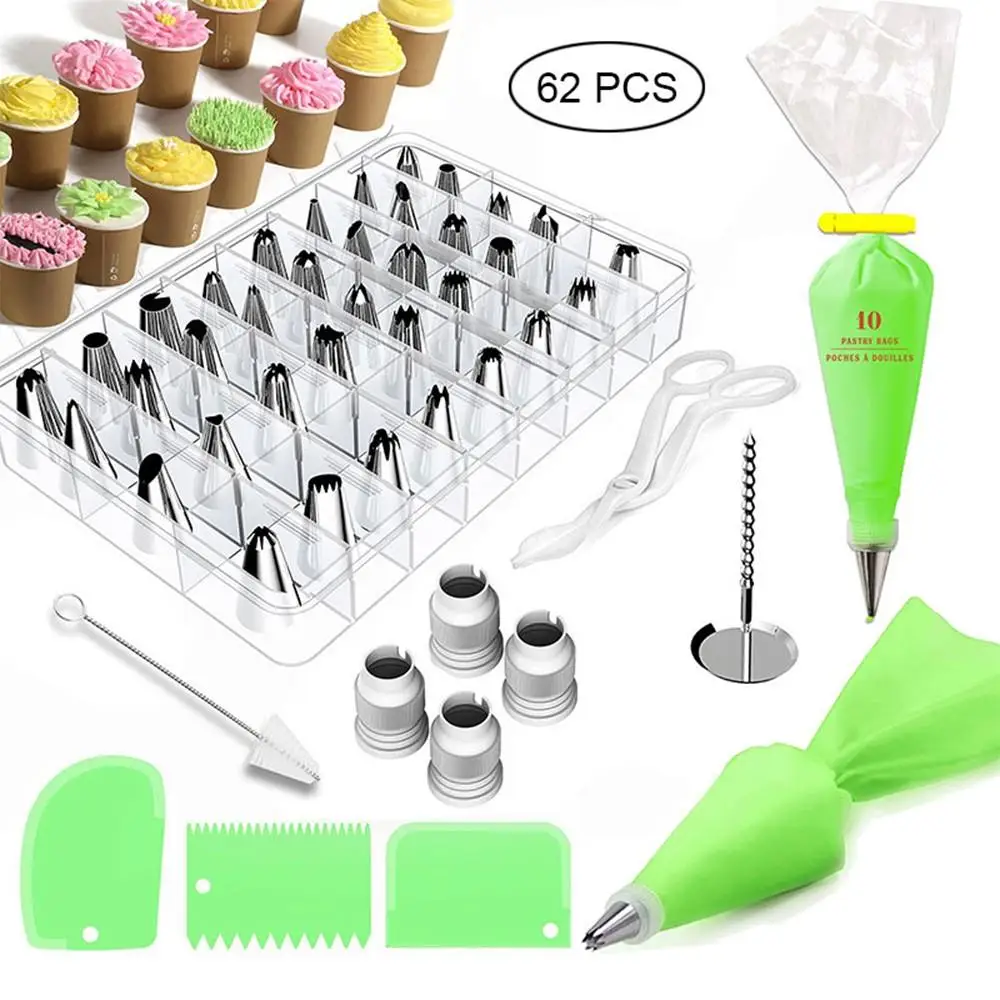 

62 шт., аксессуары для украшения тортов