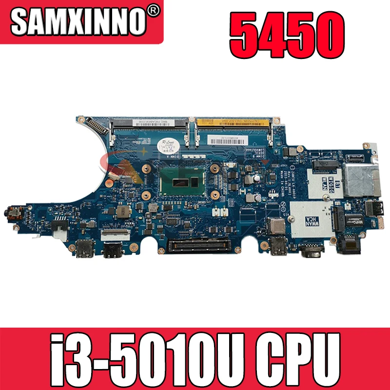 

Original Laptop motherboard For DELL Latitude 5450 i3-5010U CN-0HV9MP 0HV9MP LA-A901P SR23Z DDR3 Mainboard perfect work