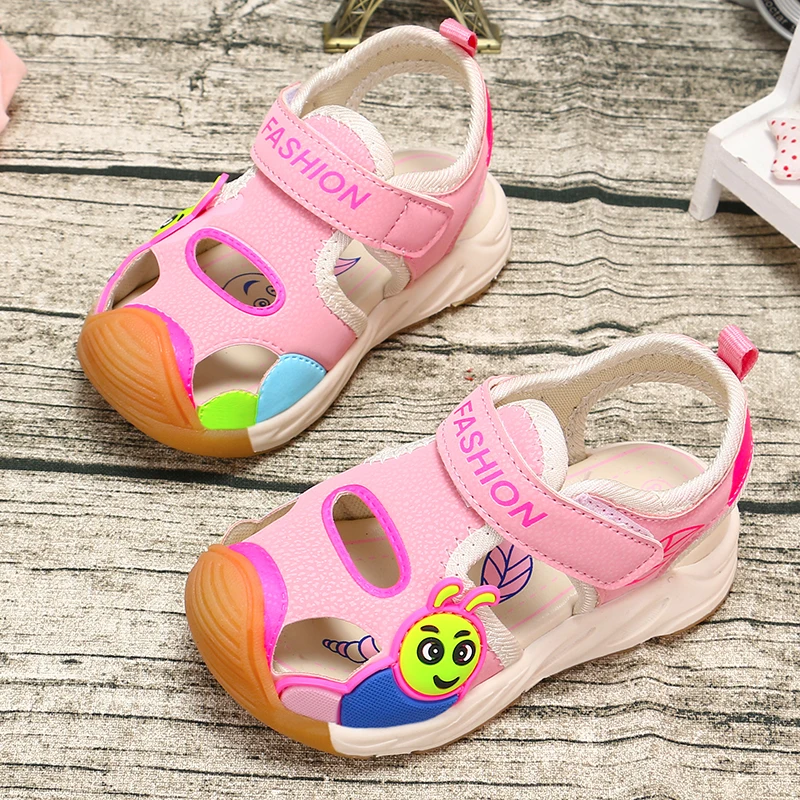 Детская обувь с закрытым носком брендовые ортопедические сандалии из