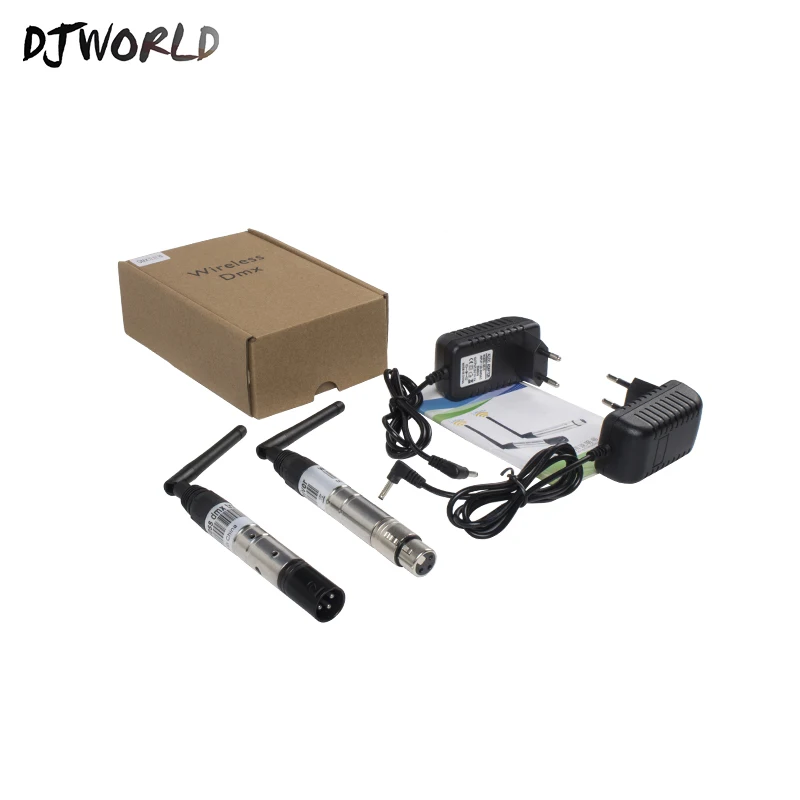 DJworld DMX512 беспроводной приемник или передатчик лазерный свет 220 м контроллер 2 4 г
