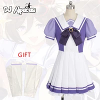 2021 new pretty derby anime special week jk dress summer school uniform cosplay costume halloween party outfit women