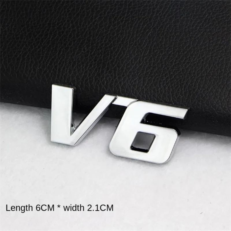 3D Автомобильные металлический алфавит с цифрами и буквами внешнего стиля