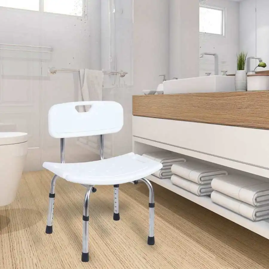 Регулируемый стул для душа скамейка портативные сиденья ванны с задней