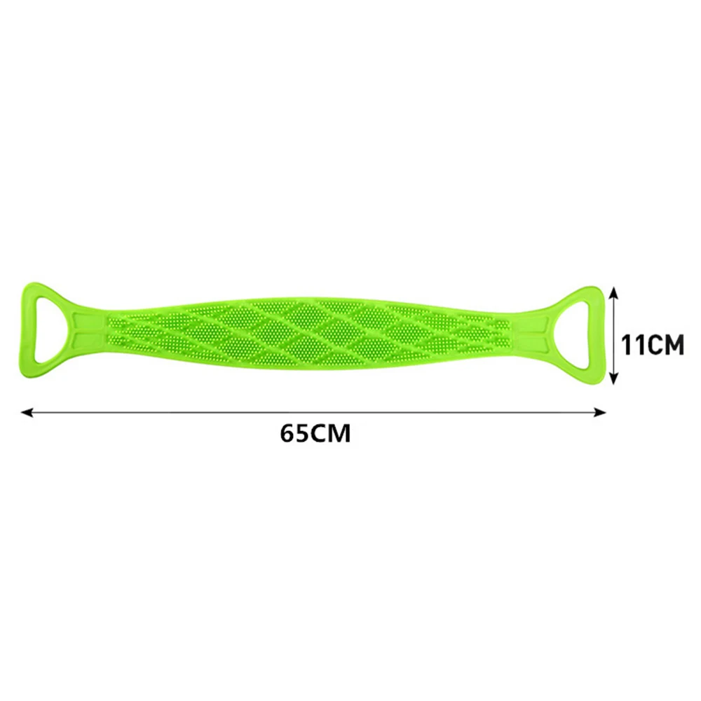 60 см/65 см Силиконовая щетка для душа тела банный пояс отшелушивающая спины мытья |