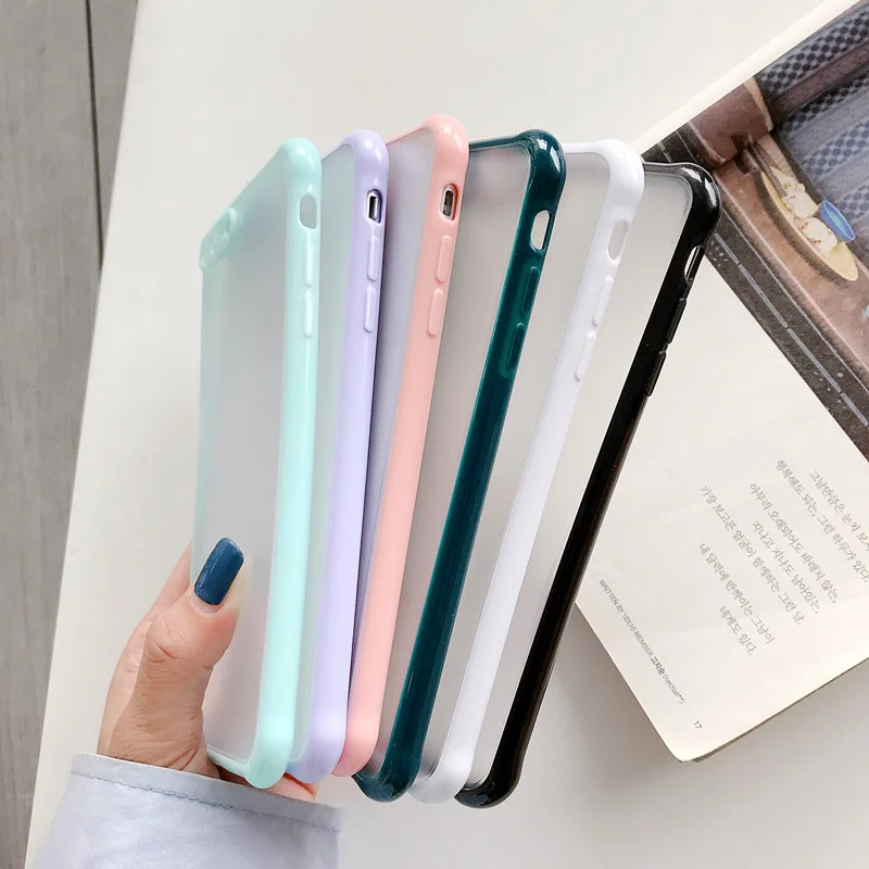 Новый противоударный чехол 2 в 1 для iphone 7 Plus 8 телефона матовые защитные чехлы с