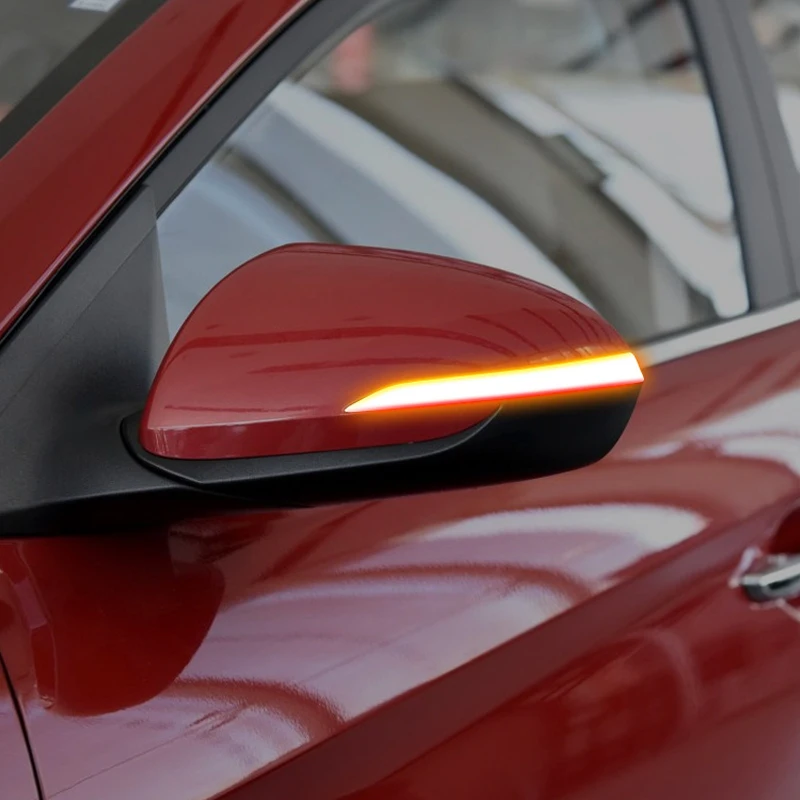 

For Hyundai Solaris-Verna 16-21 Rearview Mirror Water lamp Led Lights Turn Drl With Turn Signals Blinker Lamp Assembly