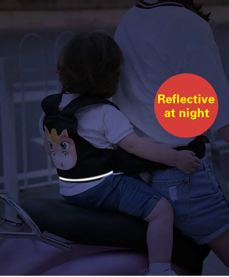 Регулируемый ремень безопасности для мотоцикла и велосипеда детей безопасный