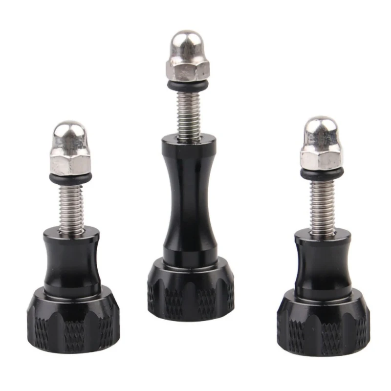Алюминиевый 1 длинный и 2 коротких трех частей ручка большого пальца болт гайка