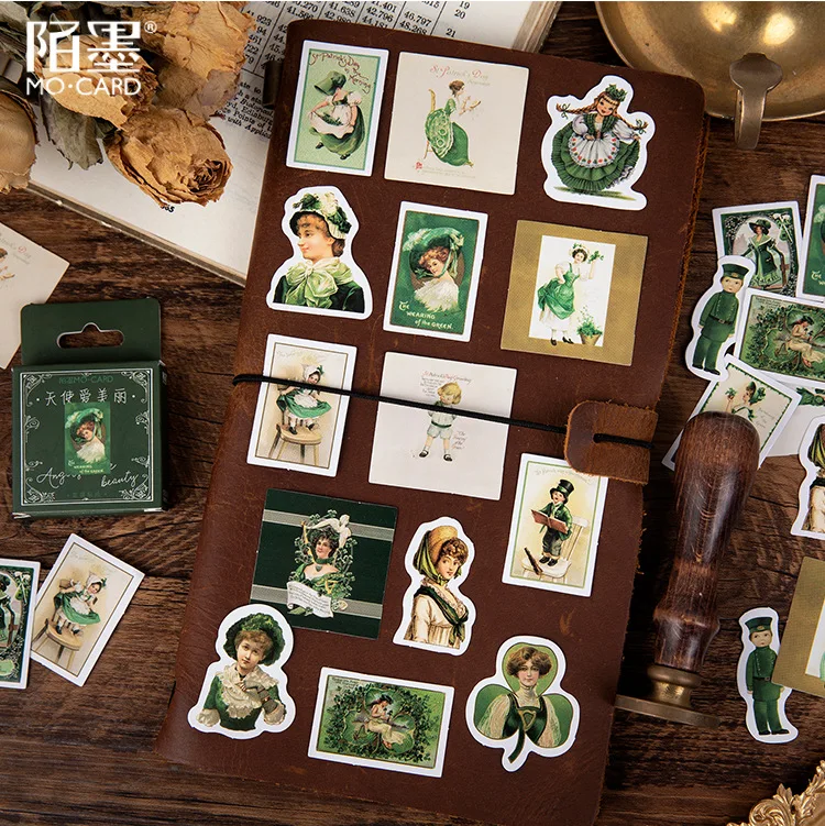 45 шт./1 лот милые канцелярские принадлежности наклейки Ангел любит beauty Diary