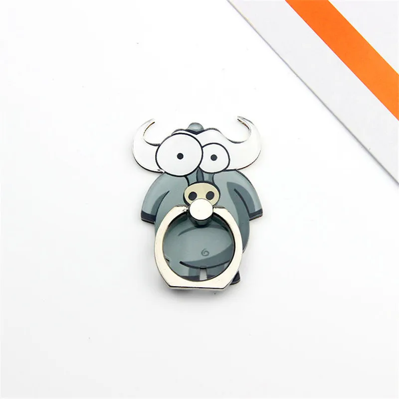 2019 милый мультфильм палец кольцо держатель мобильного телефона Универсальный 360