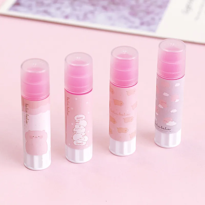 Цветной твердый клей креативный карандаш для студентов с высокой вязкостью