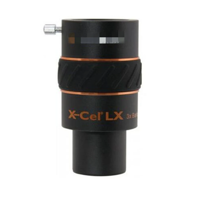 X-Cel LX 2X 3X линза Барлоу 2X3X1,25 дюйма супер широкоугольный планетарный окуляр Оптическое стекло призма Барлоу LX2X3X