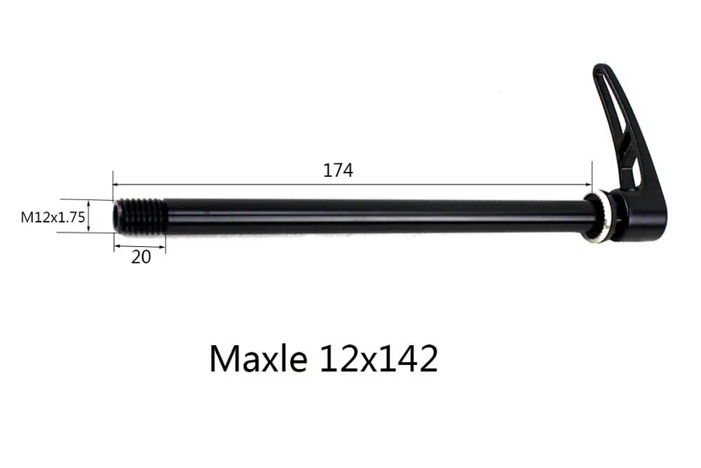 Thru axle Maxle rockshox 12x100 12x135 12x142 12x150 MTB велосипедные шпажки TP 1 75 мм задний L167 L174 L182 L198