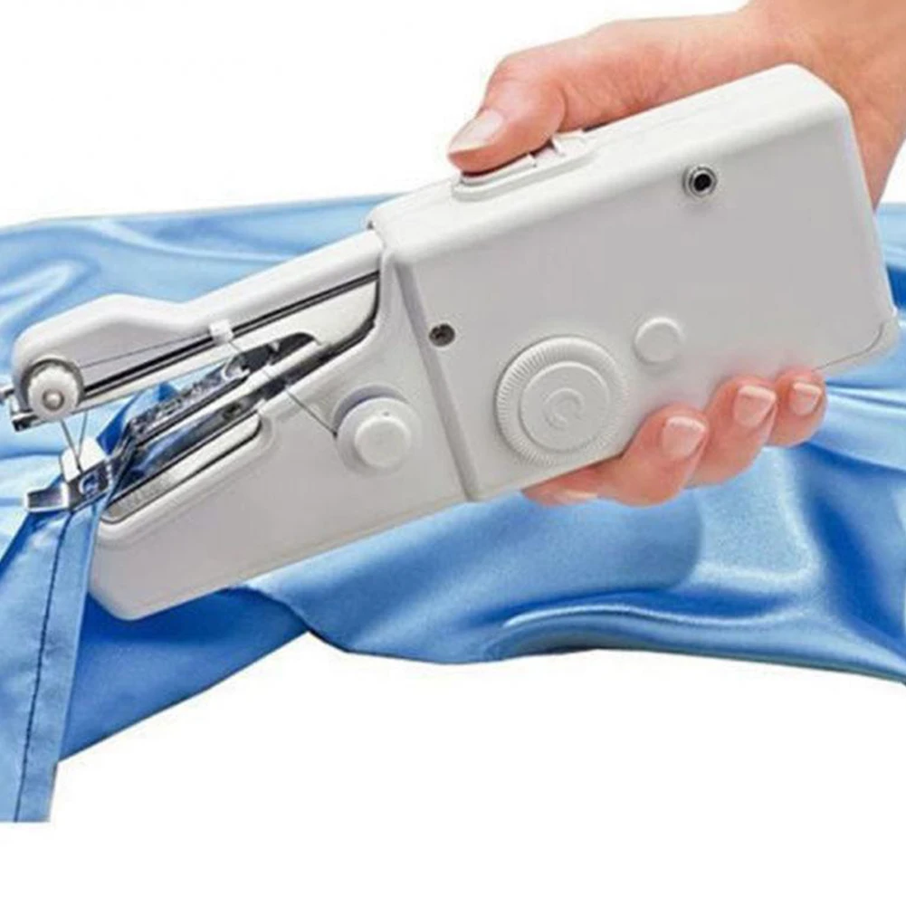 

Portable Handheld sewing machines Stitch Sew needlework Cordless Clothes Fabrics Mini Electric Sewing Machine Stitch Set New
