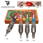 Игольчатые картриджи для тату-машинки RL, RS, RM, M1, одноразовые, стерилизованные, 102050100 шт.