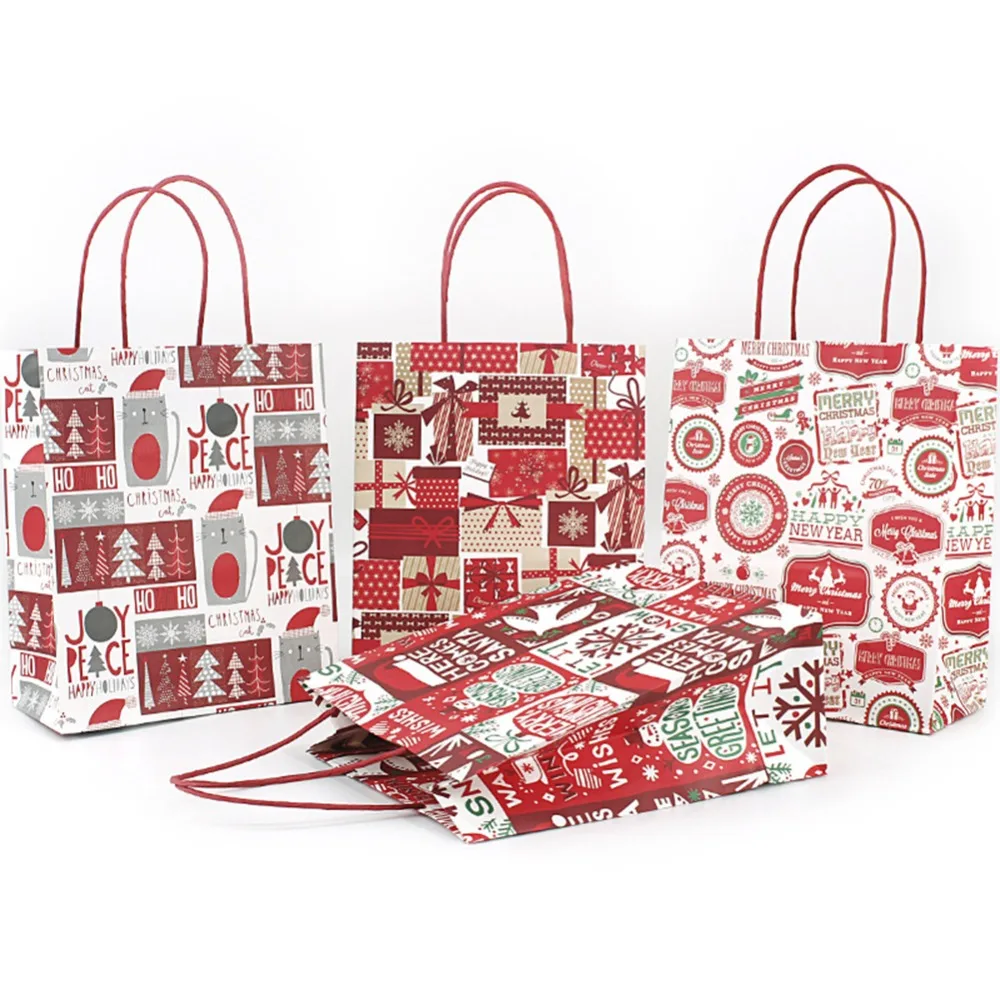 1 шт. довольно размеры S M L крафт бумажные пакеты для попкорна коробка конфет