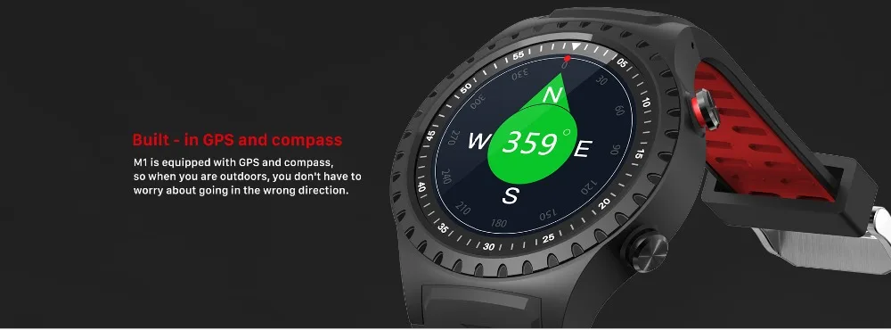 Умные часы M1, gps, поддержка Bluetooth, с функцией вызова, с sim-картой, IP67, водонепроницаемые, пульсометр, длительное время работы в режиме ожидания, умные часы, спортивные