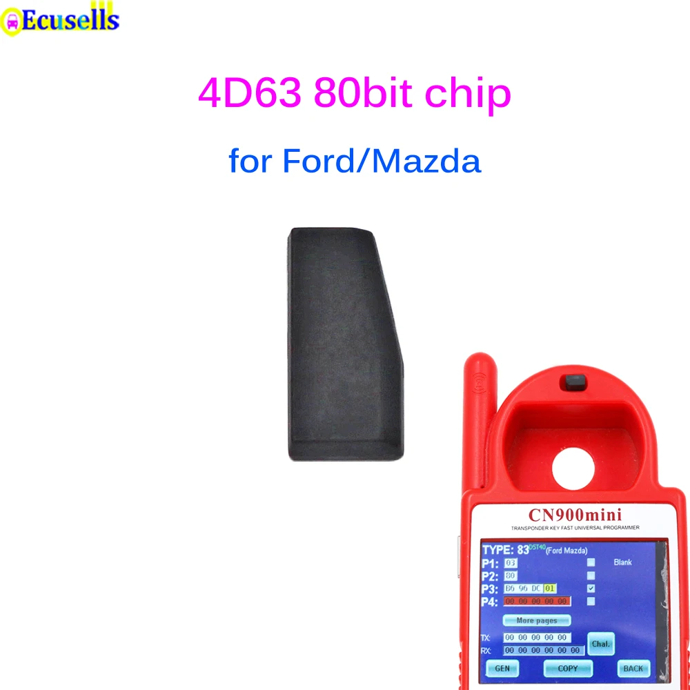 4D63 80bit ID63 ID83 TP33 чистый керамический транспондер чип для автомобильного ключа Ford