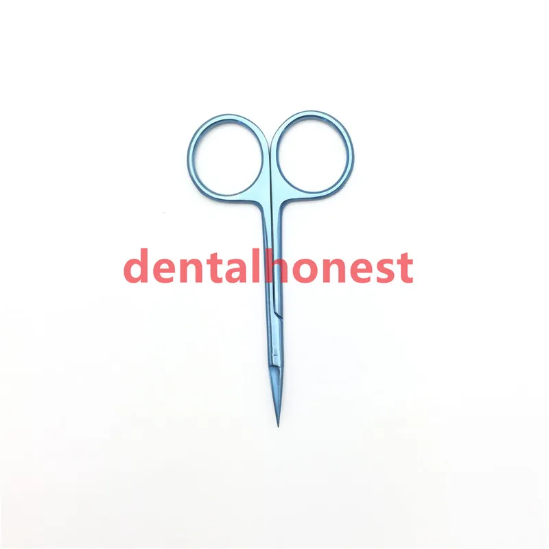 2 шт./компл. титановые Ножницы Для радужной оболочки прямой/изогнутый 22 мм кончик