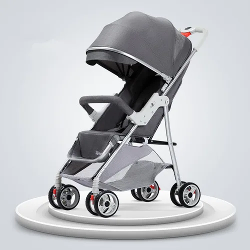6,2 кг легкая детская коляска 3 в 1 Высокий пейзаж коляска Складная портативная Горячая мама розовая коляска детская тележка