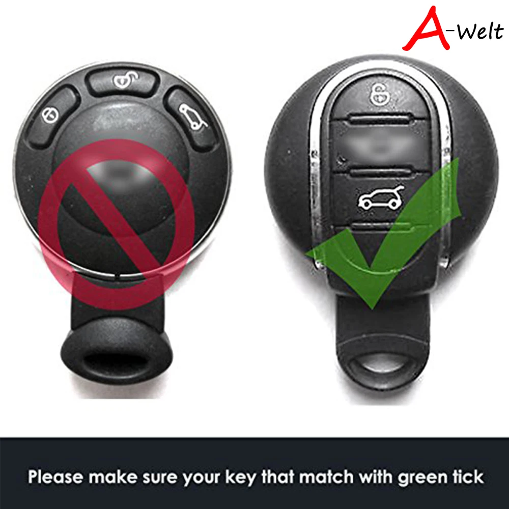 1 шт. защитный чехол для ключей из алюминиевого сплава BMW MINI cooper F56 F55 F54 F60 |