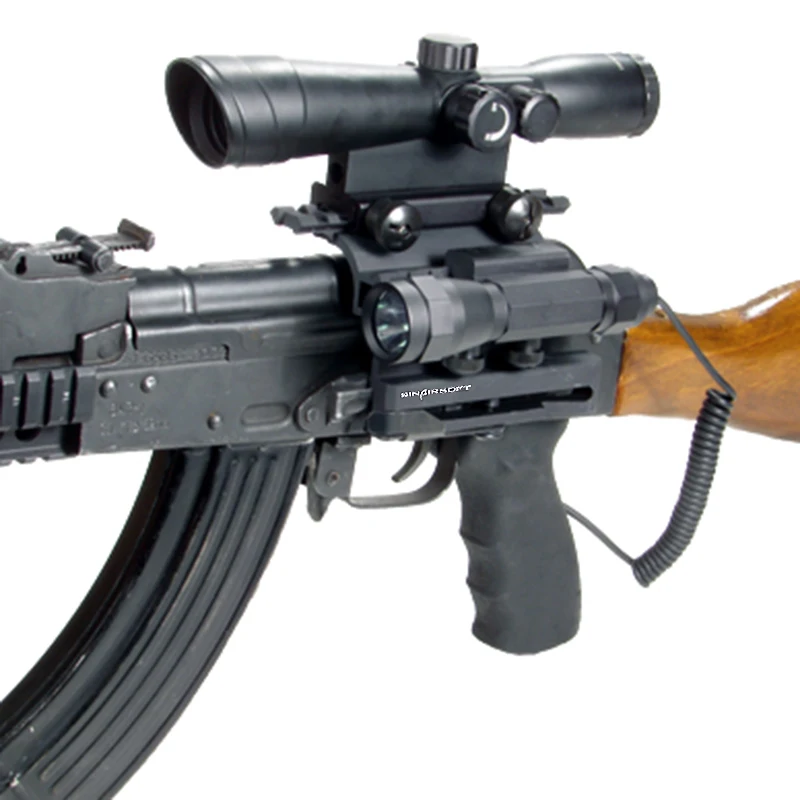 Двусторонний кронштейн для прицела AK47 AK74 SAIGA Picatinny Weaver Quick QD 20 мм Detach | Спорт и