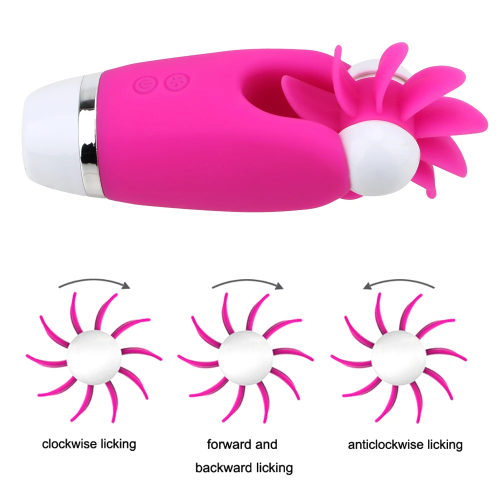 OLO Tougue Licking Vibrator Rotation Oral 12 Speed Clitoris Stimulator Female Masturbator Sex Toys For Women Adult Games | Красота и